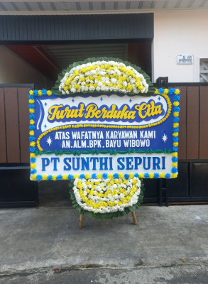 Papan Bunga Duka di Padangsidimpuan Tenggara