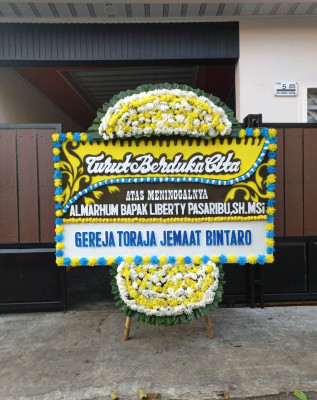Papan Bunga Duka di Padangsidimpuan Tenggara
